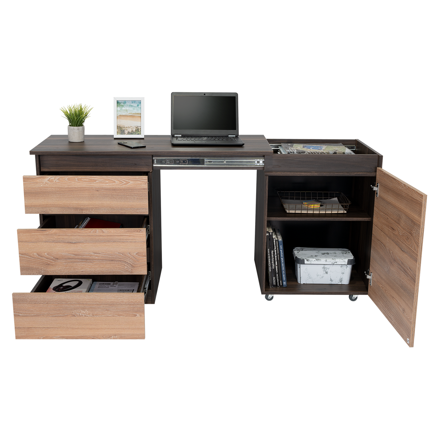 Escritorio Office Blumme 10 Habano Miel