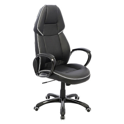 Silla Gamer Esna Negro Blanca