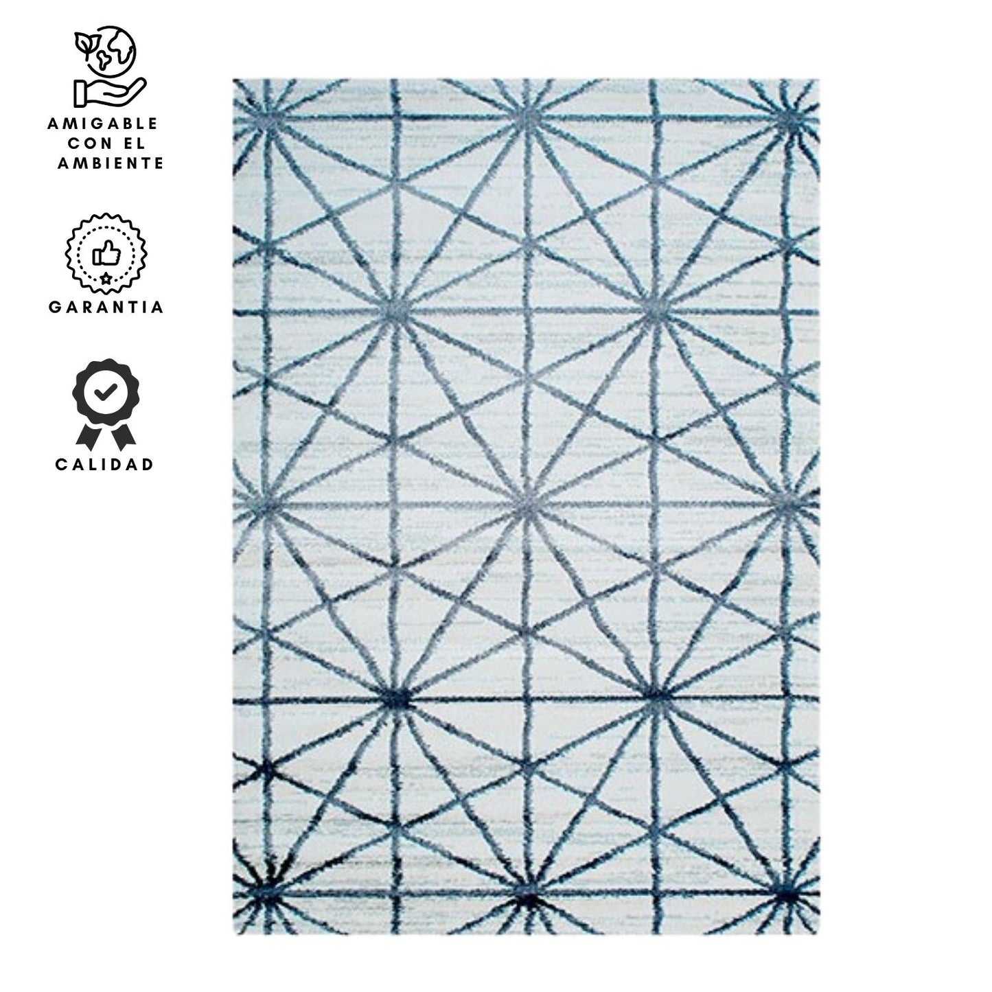 Tapete Decorativo Rhomb 120 x 170