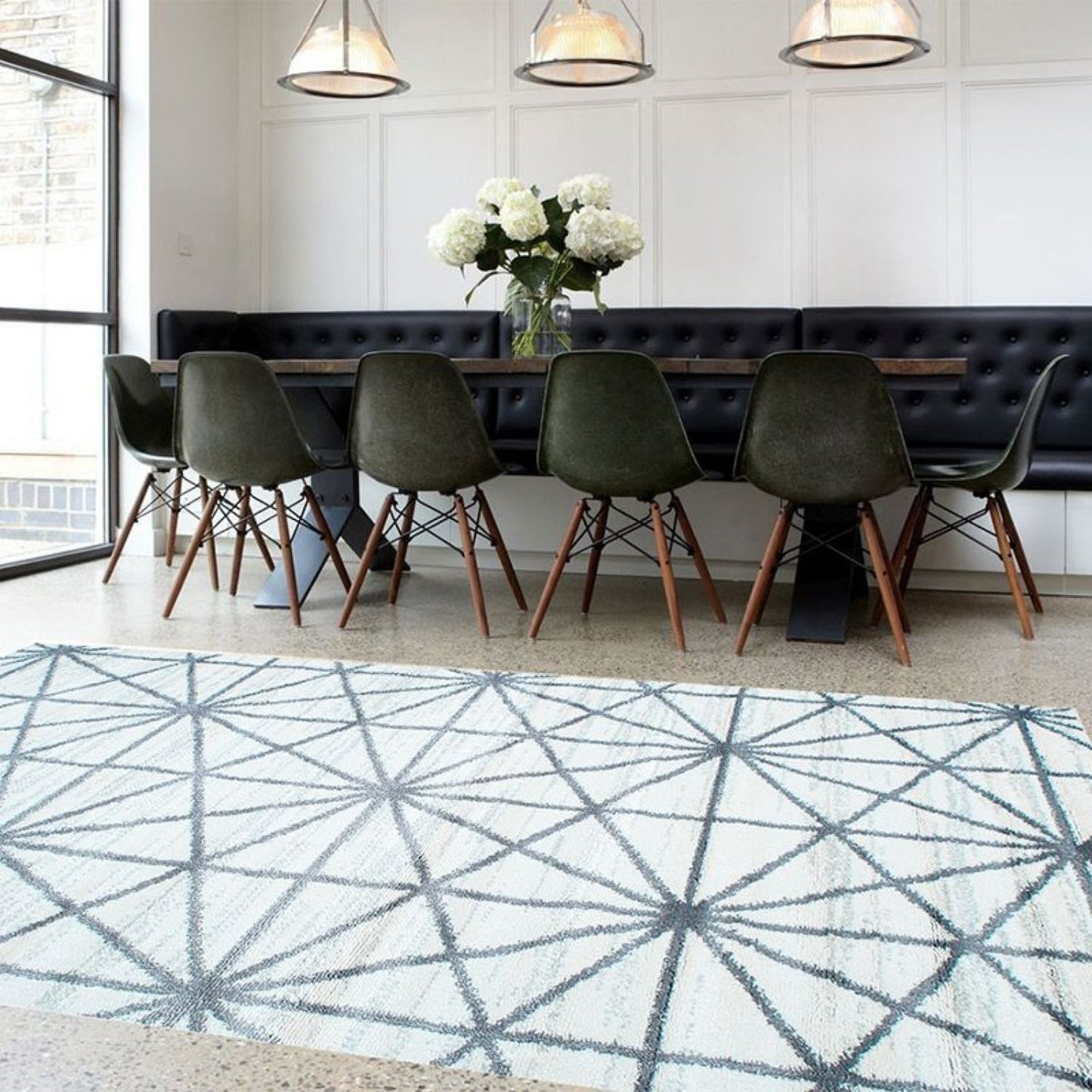 Tapete Decorativo Rhomb 120 x 170