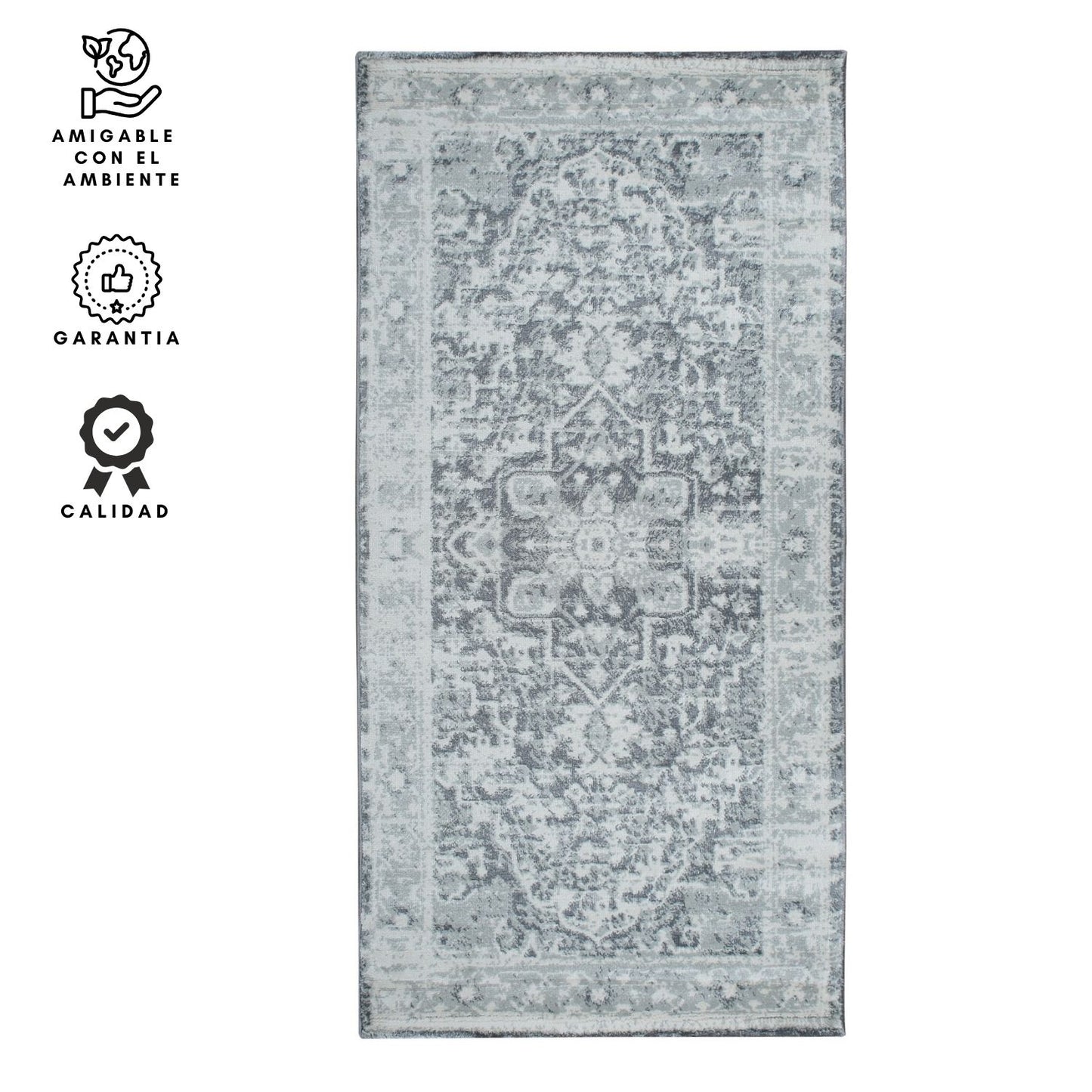 Tapete Decorativo Classic Gris 120 x 170