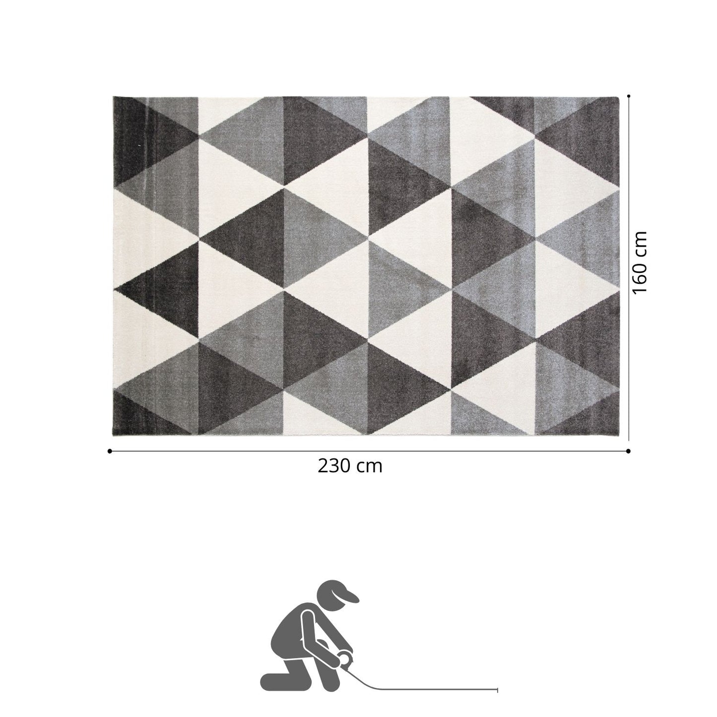 Tapete Decorativo Isos 160 x 230