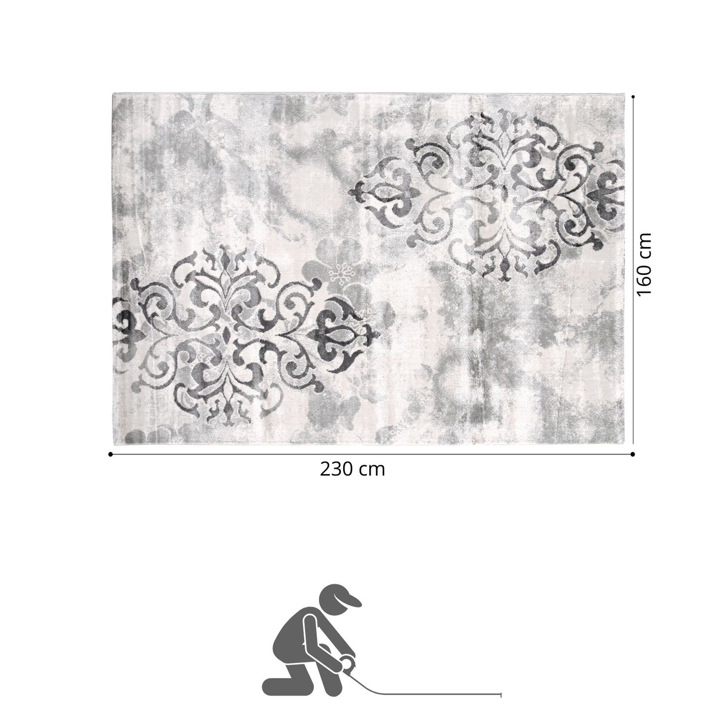 Tapete Decorativo Bloom 160 x 230