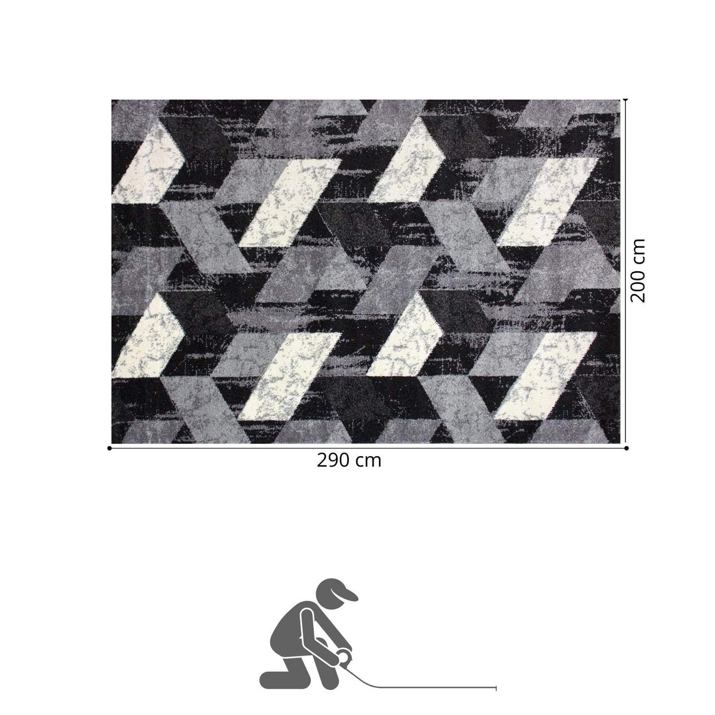 Tapete Decorativo Vibes 200 x 290