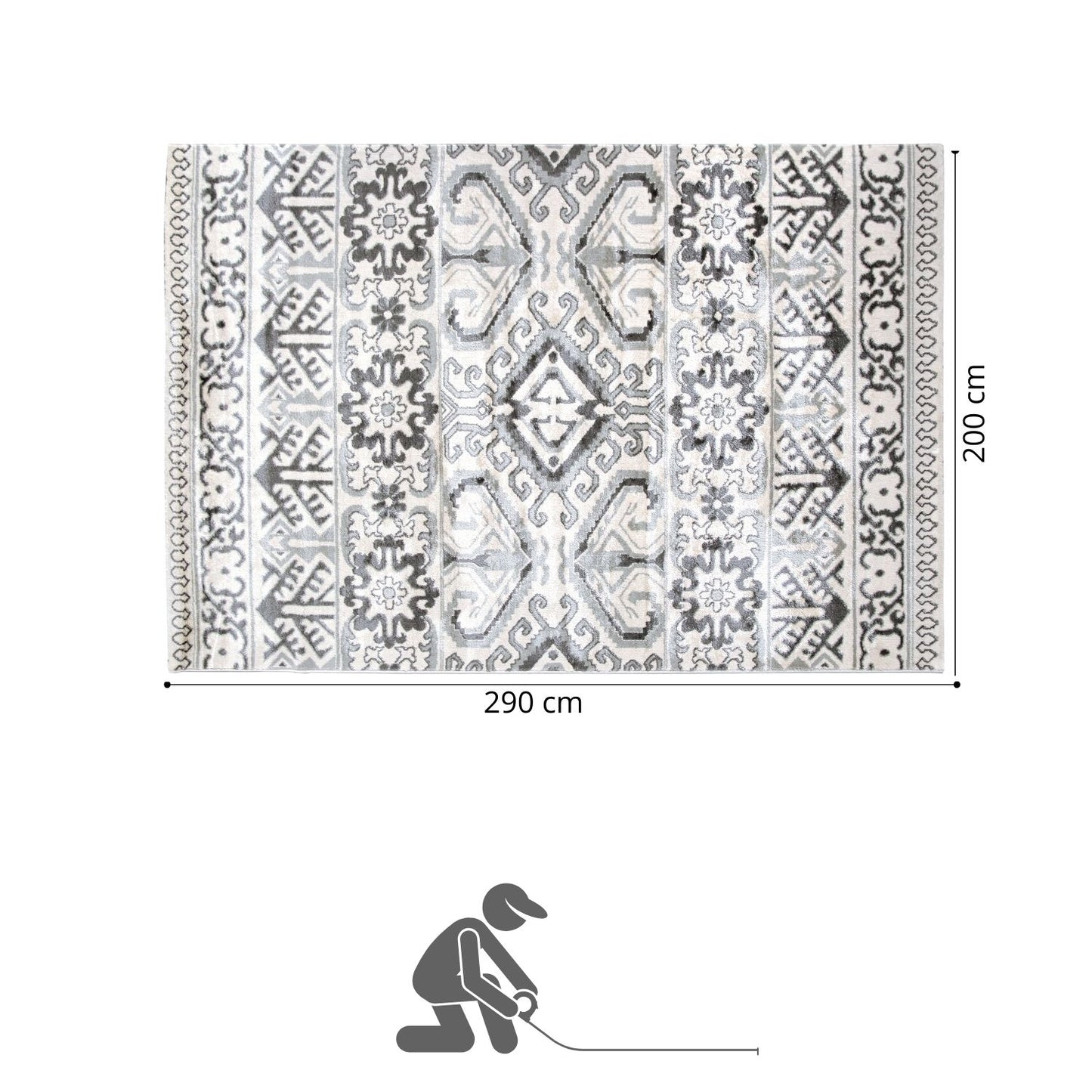 Tapete Decorativo Hip 200 x 290