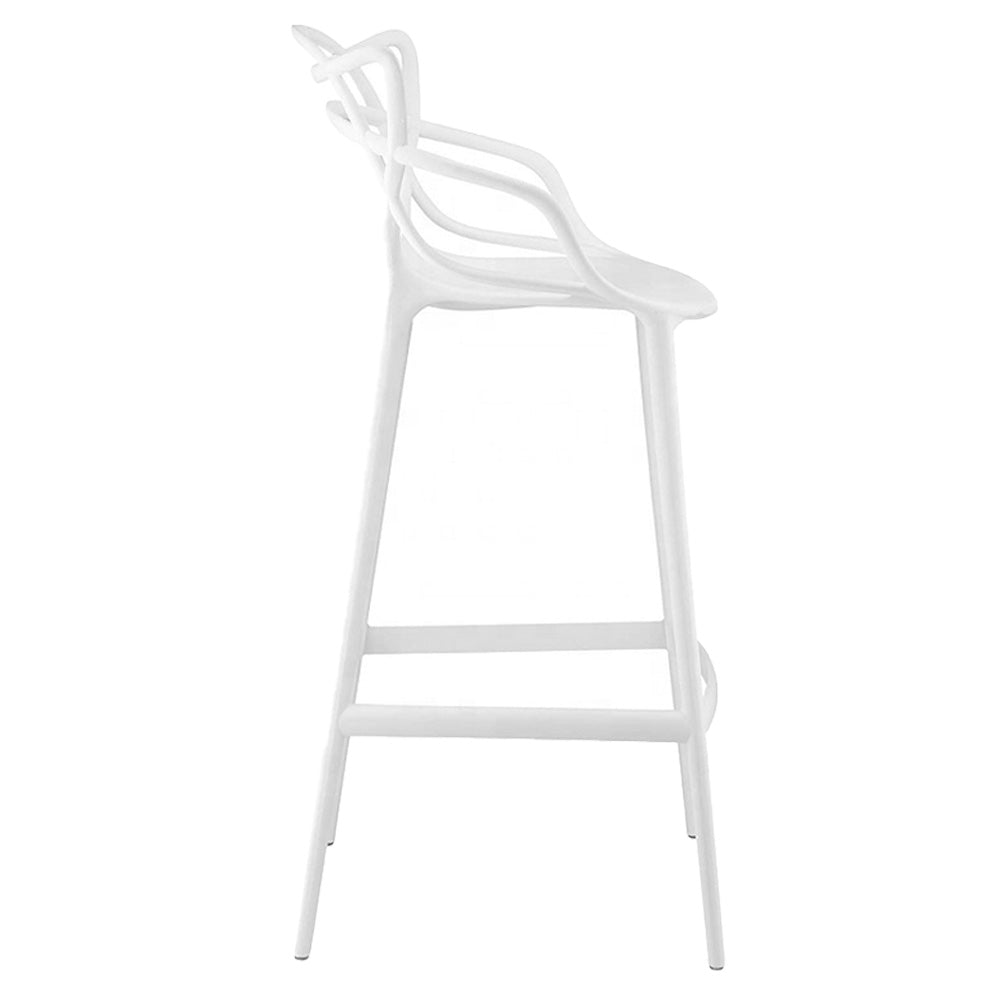 Silla de Barra Curvas Stream Blanco