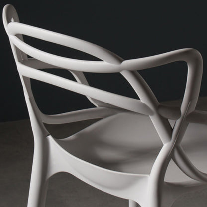 Silla de Barra Curvas Stream Blanco