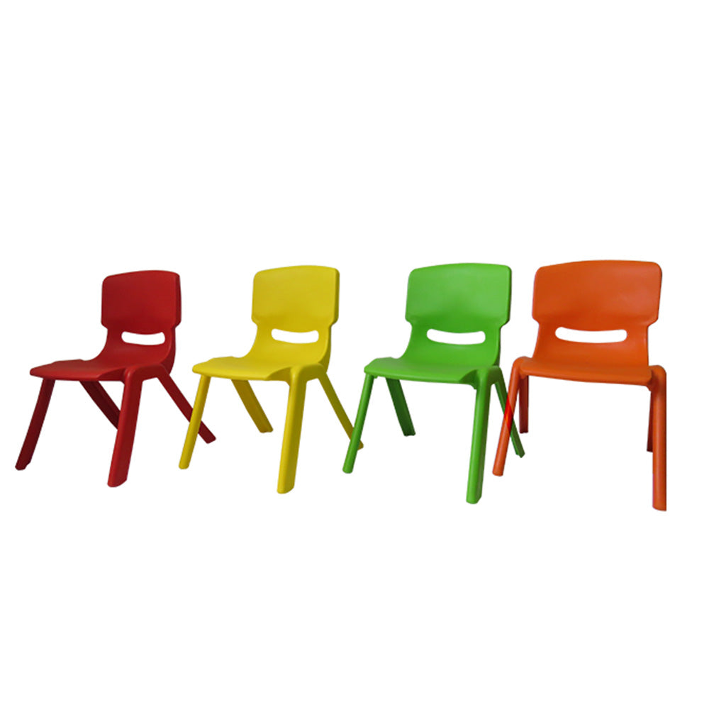 Mesa Infantil Andy naranja con 4 Sillas Andy multicolor