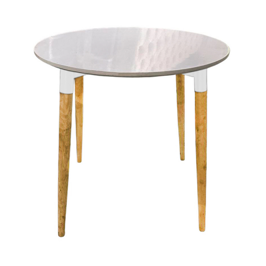 Mesa de Comedor redondo White blanco
