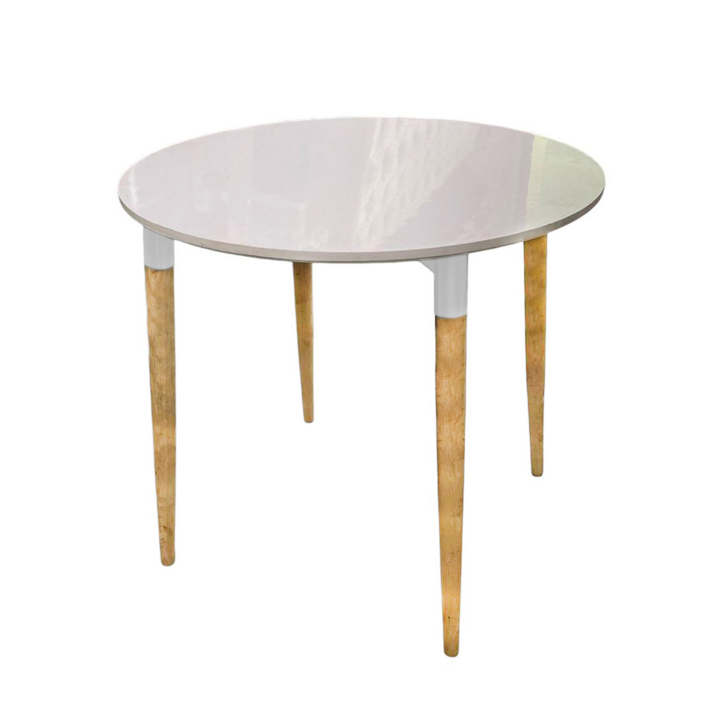 Mesa de Comedor redondo White blanco