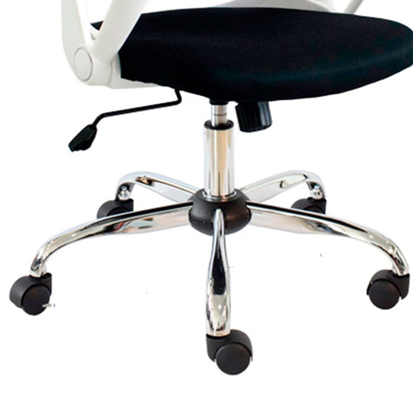 Silla De Oficina Nesher Negro Blanco