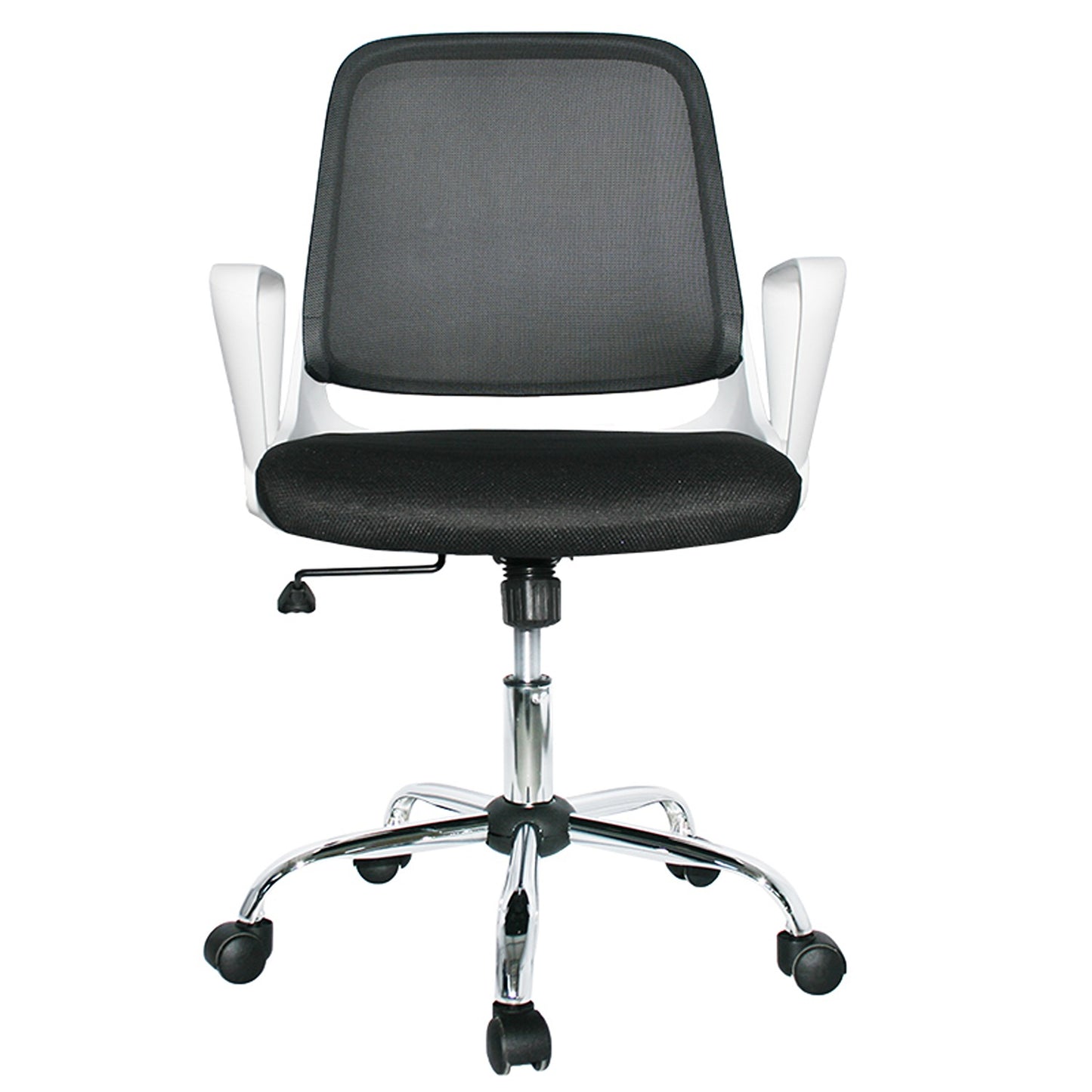 Silla De Oficina Nesher Negro Blanco