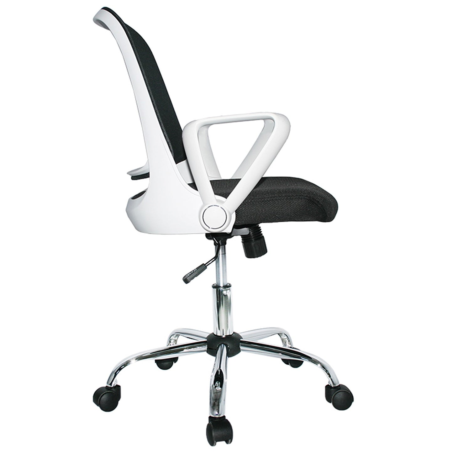Silla De Oficina Nesher Negro Blanco