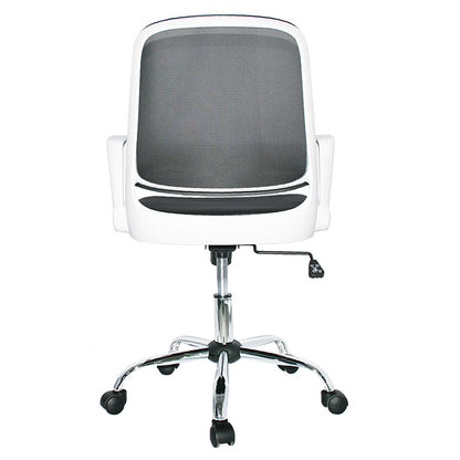 Silla De Oficina Nesher Negro Blanco