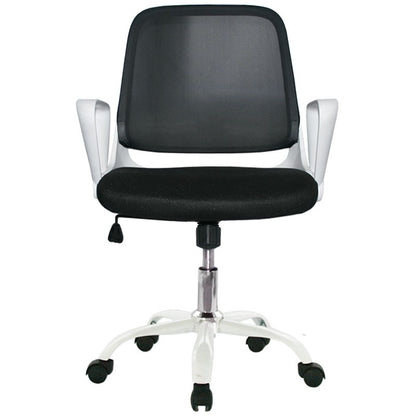 Silla De Oficina Nesher Negro Blanco