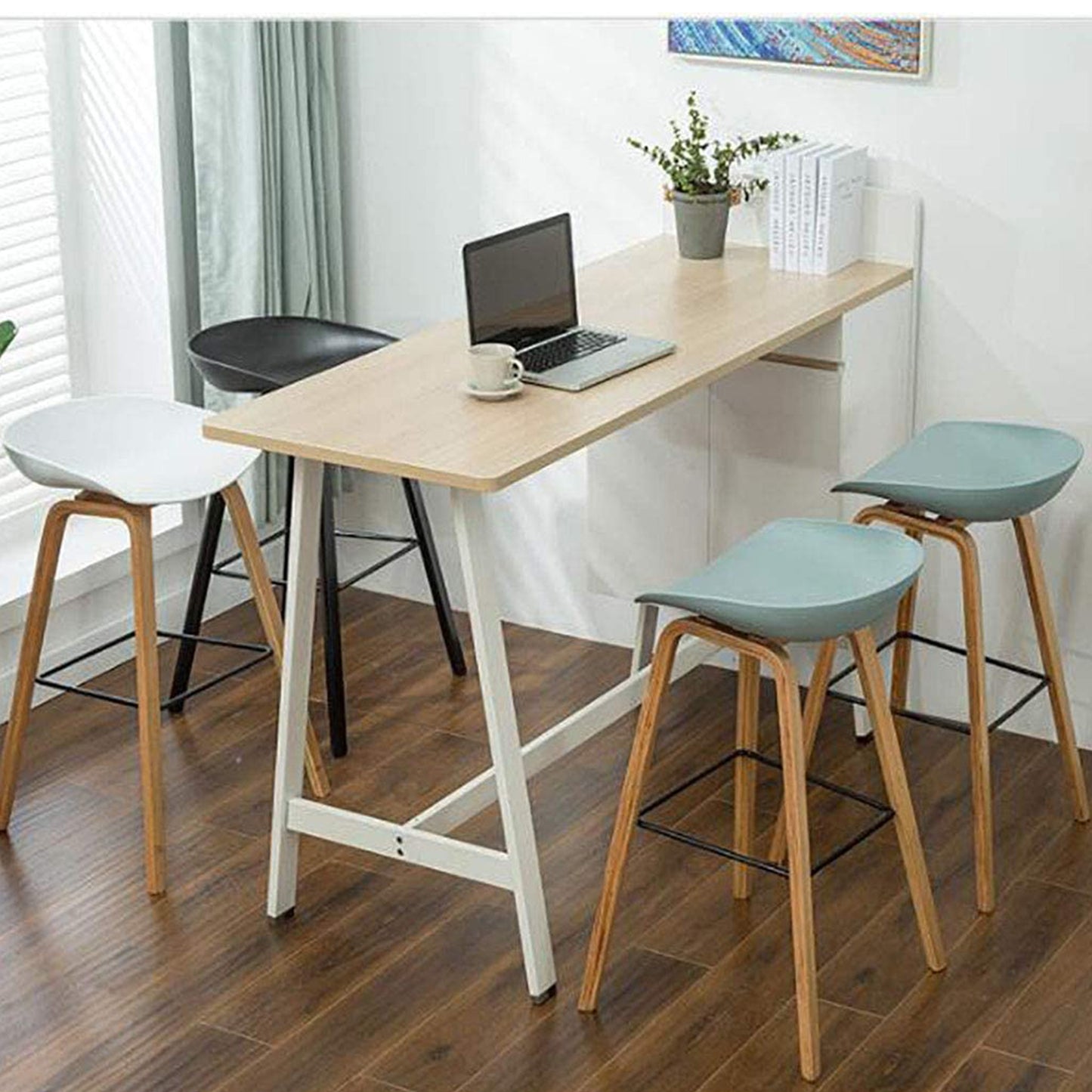Silla de Barra Milyi Blanco