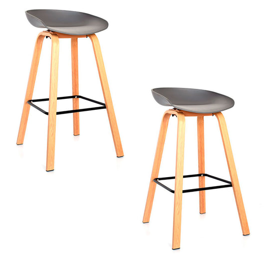 Set x2 Silla de Barra Milyi Gris