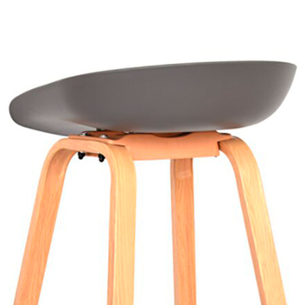 Set x2 Silla de Barra Milyi Gris