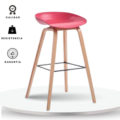 Silla de Barra Milyi Rojo