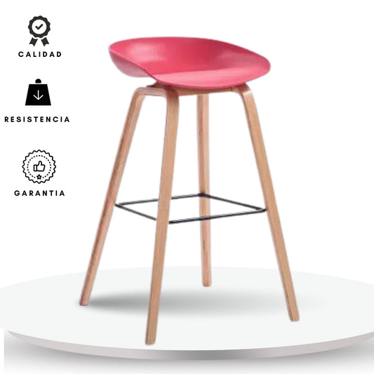 Silla de Barra Milyi Rojo
