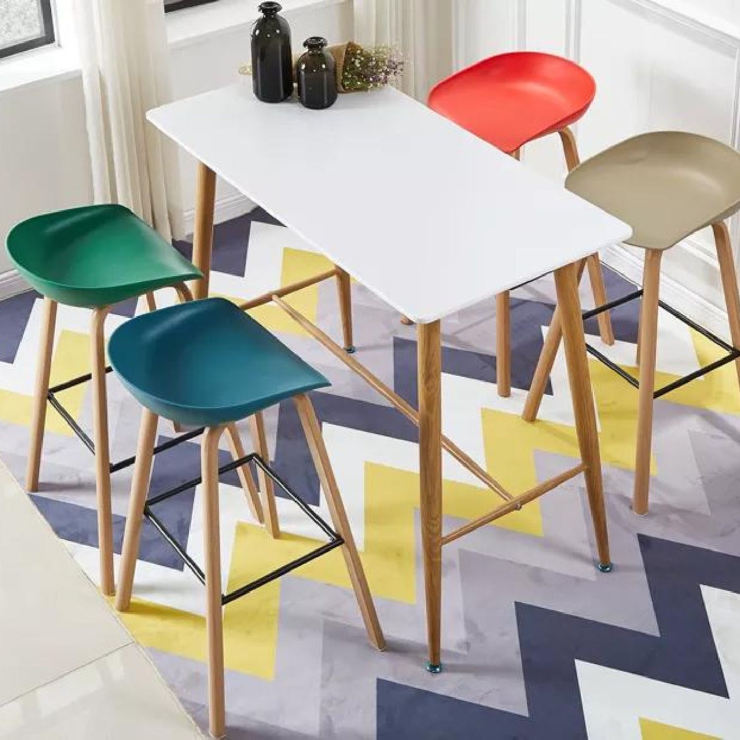 Silla de Barra Milyi Rojo