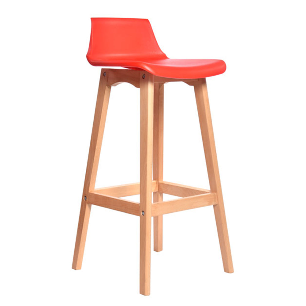 Silla de Barra Wok Rojo