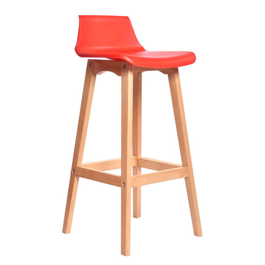 Silla de Barra Wok Rojo