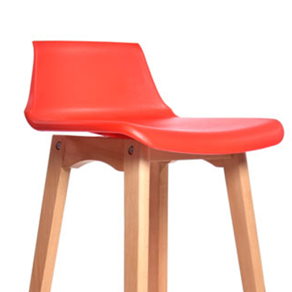 Silla de Barra Wok Rojo