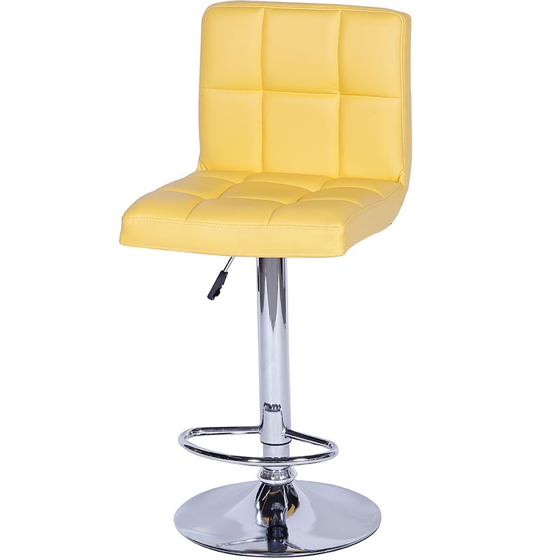 Set x2 Silla de Barra Leo Amarillo y Gris