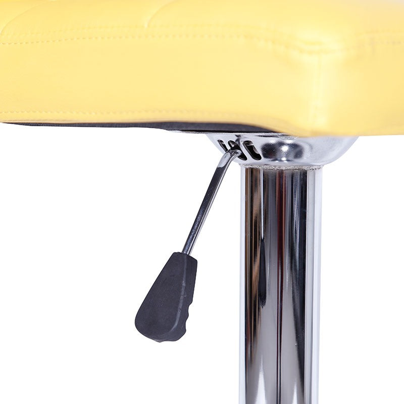 Set x2 Silla de Barra Leo Amarillo y Gris