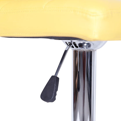 Set x2 Silla de Barra Leo Amarillo y Gris