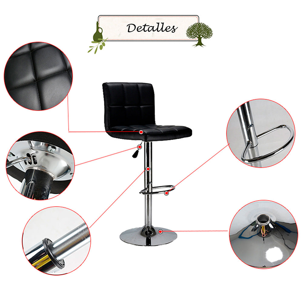 Silla de Barra Leo Negro