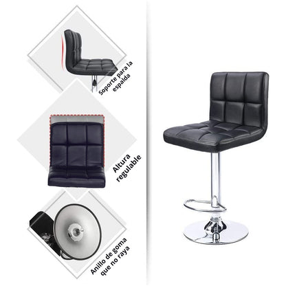 Silla de Barra Leo Negro