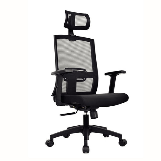 Silla De Oficina Monik Presidente Negro
