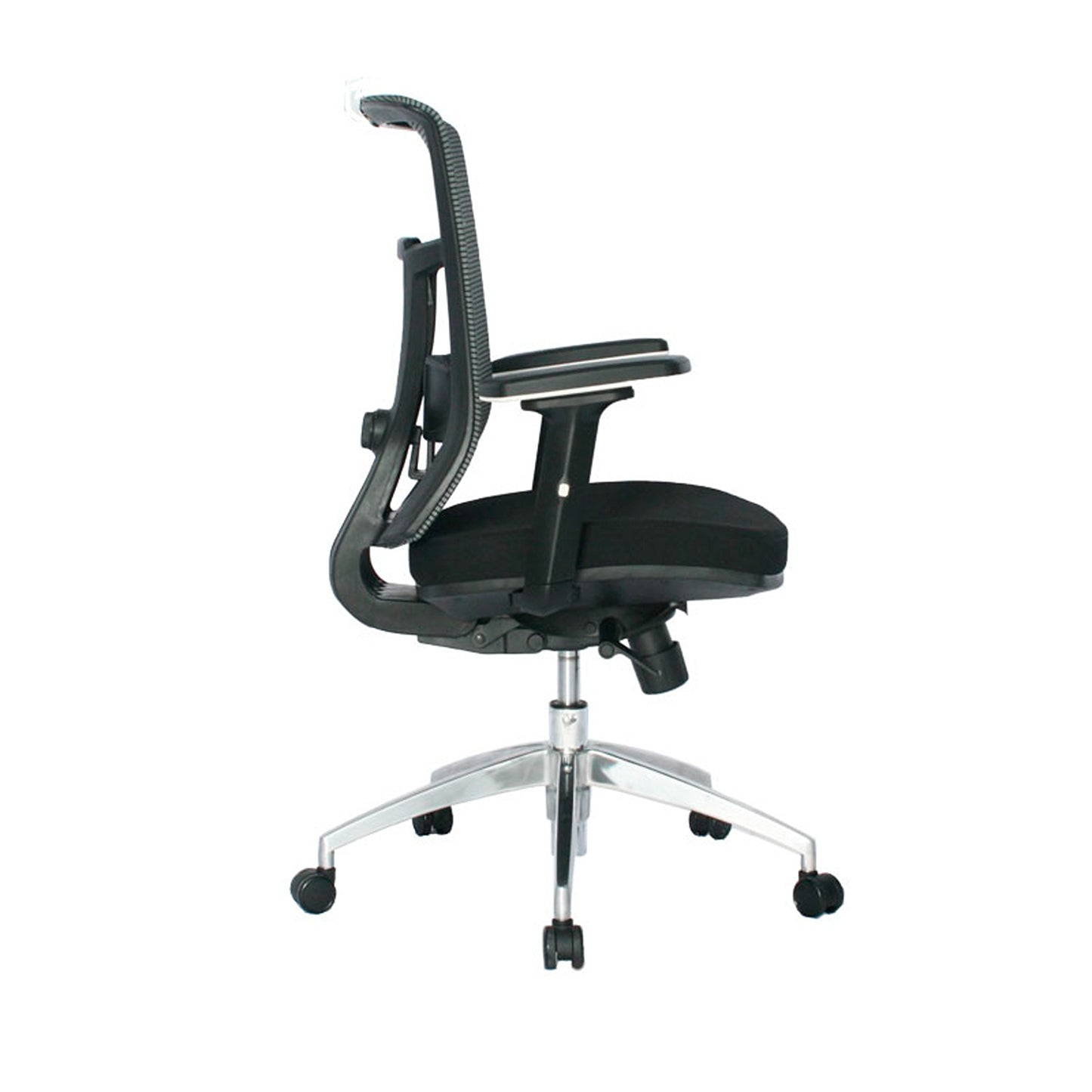 Silla De Oficina Osak Gerente Gris Negro