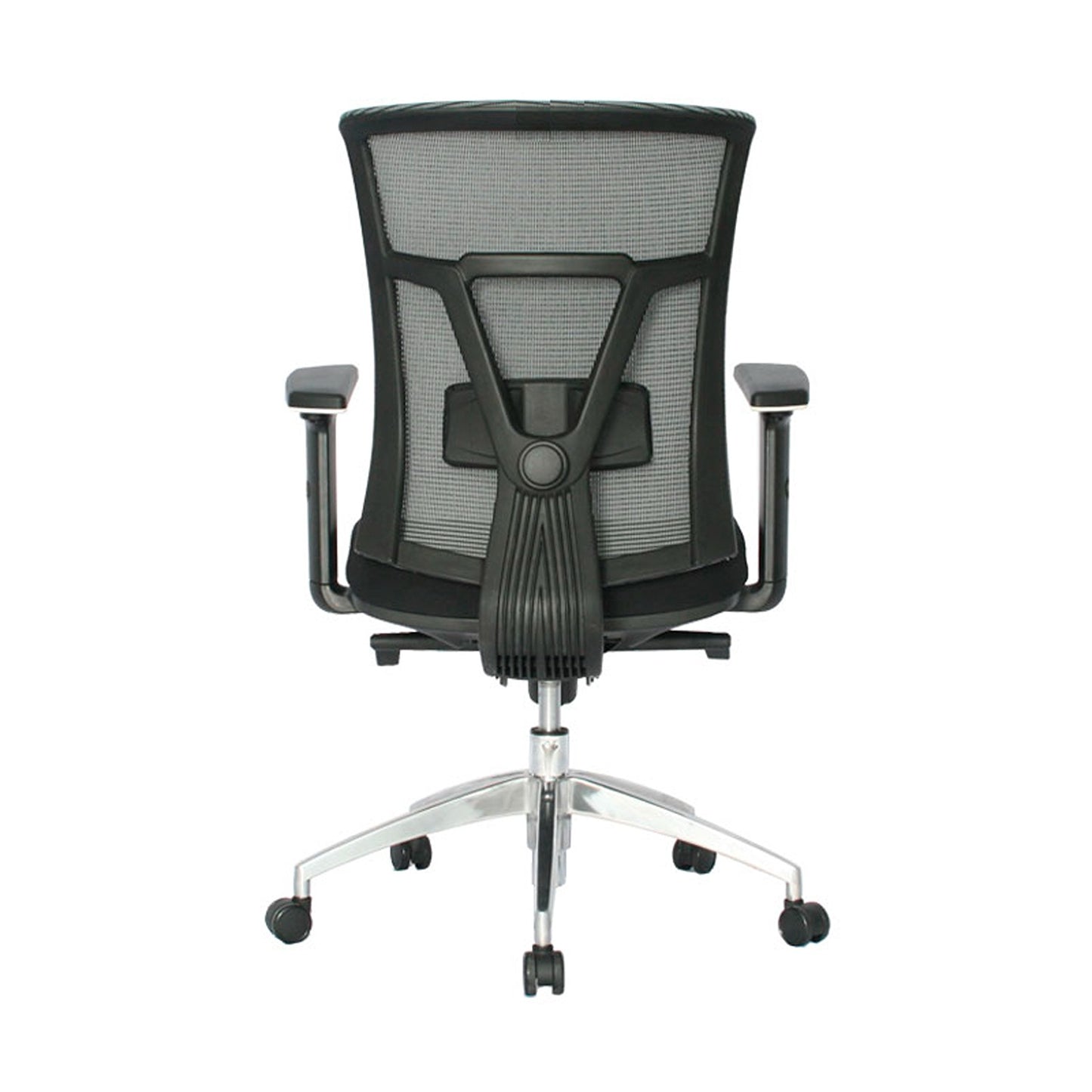 Silla De Oficina Osak Gerente Gris Negro