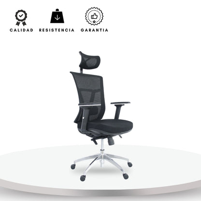 Silla De Oficina Osak Premium Negro