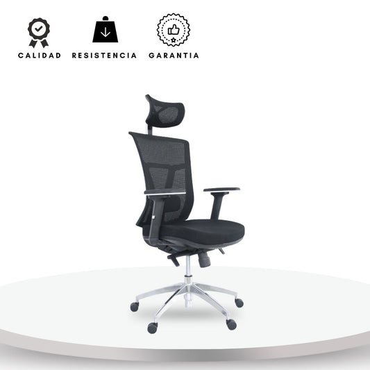 Silla De Oficina Osak Premium Negro