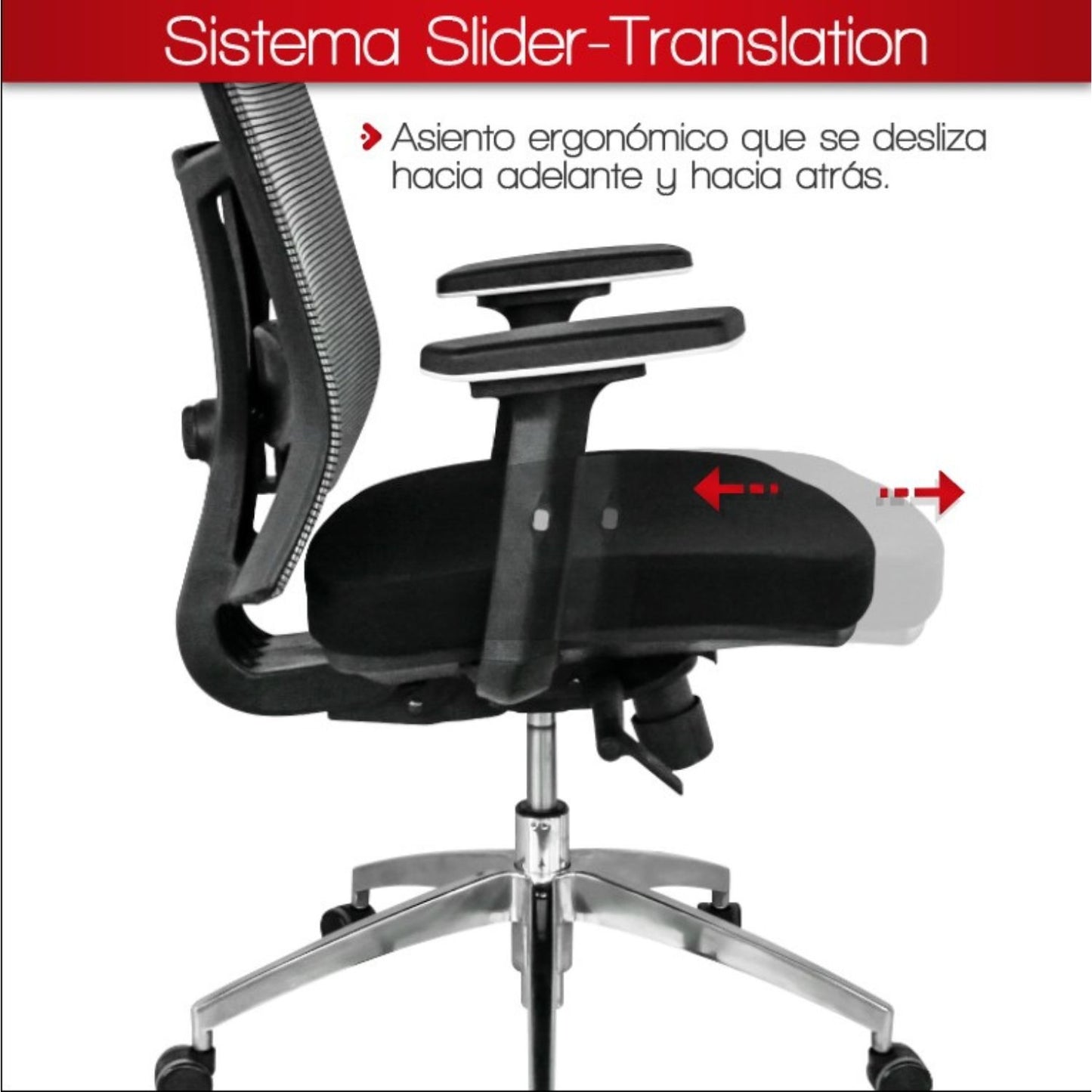 Silla De Oficina Osak Premium Negro