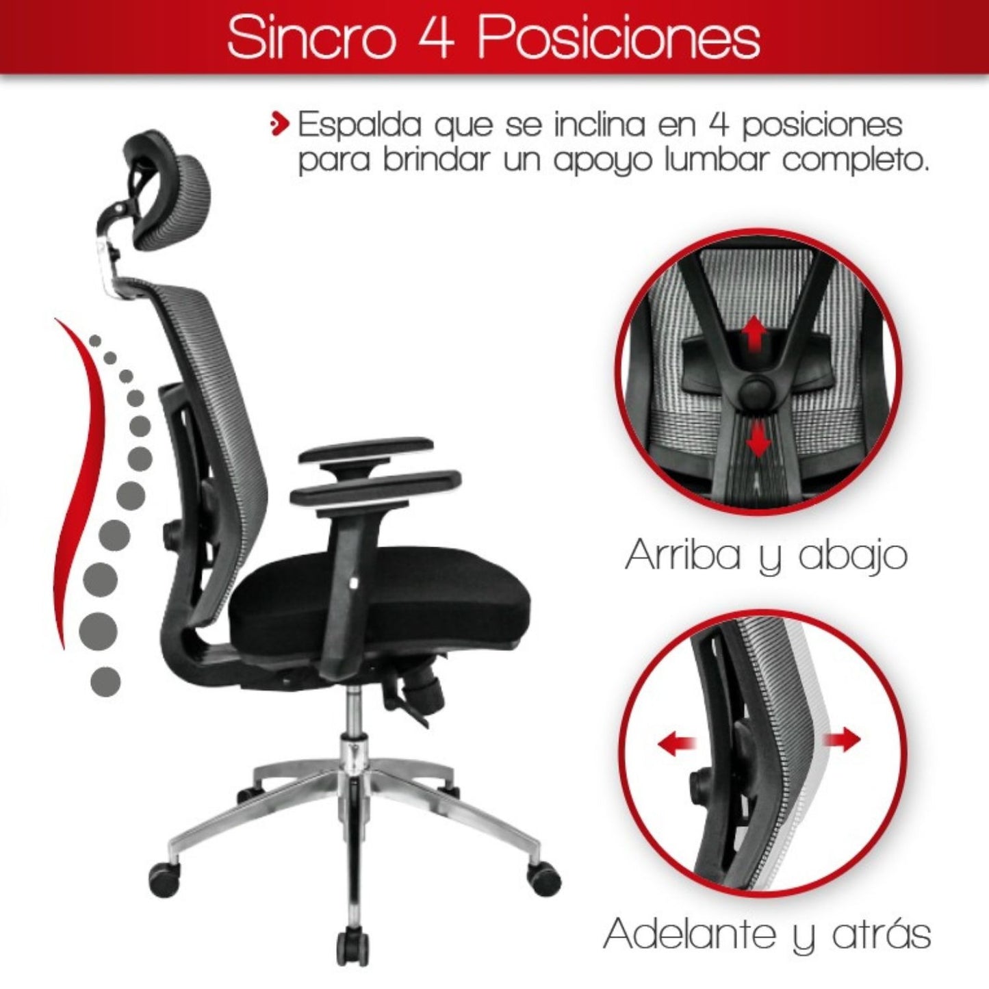 Silla De Oficina Osak Premium Negro
