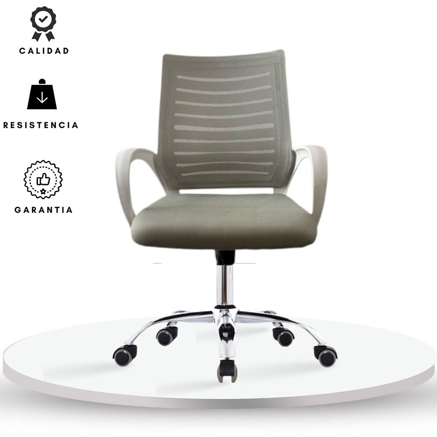 Silla De Oficina Line Revolucion Gris