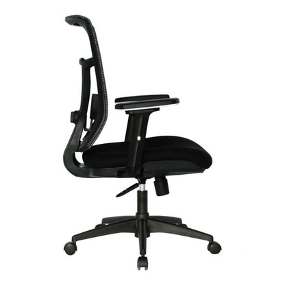 Silla De Oficina Osai Gerente Gris Negro