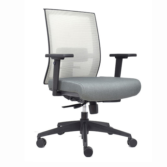 Silla De Oficina Nuvoa Gerente Gris