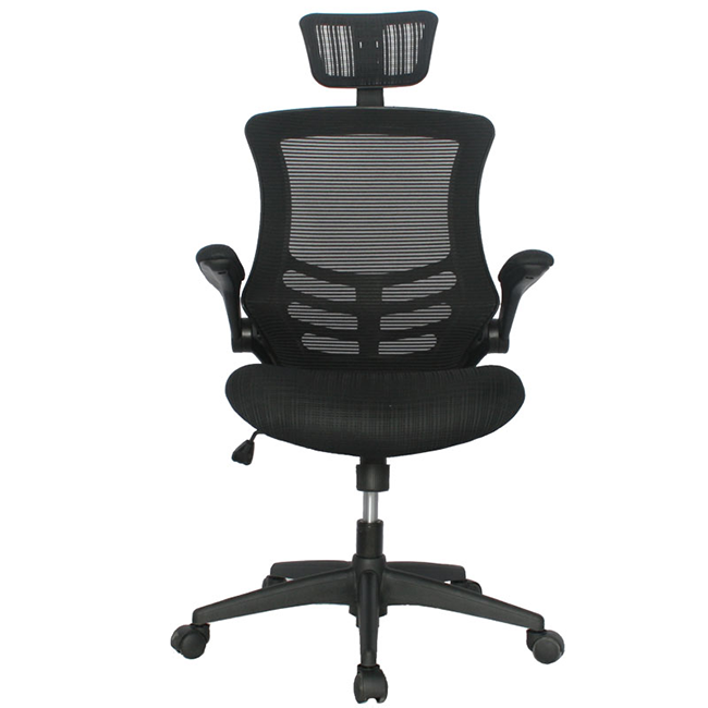 Silla De Oficina Lock Presidente Negro Negro