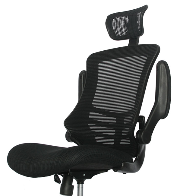Silla De Oficina Lock Presidente Negro Negro