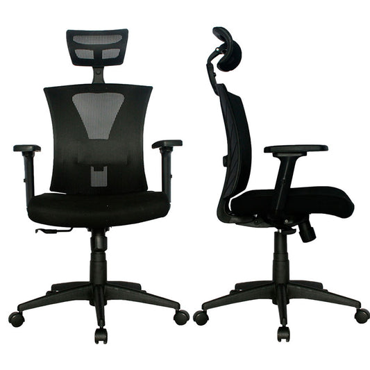 Silla De Oficina Turmanila Premium Brazos 3D 4 Bloqueos Negro