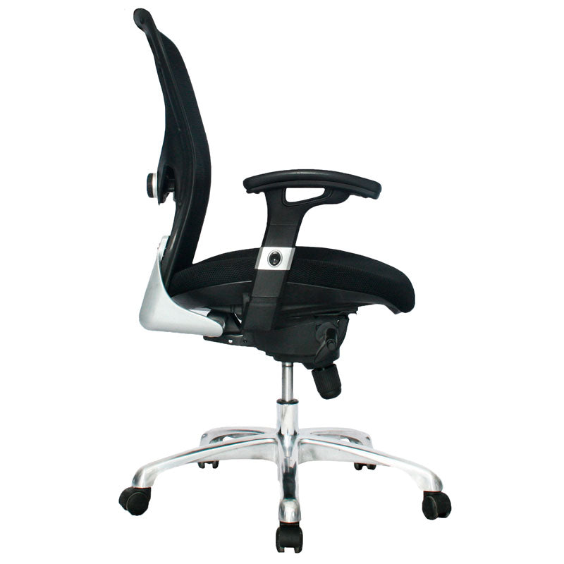 Silla De Oficina Kashy Gerente Negro