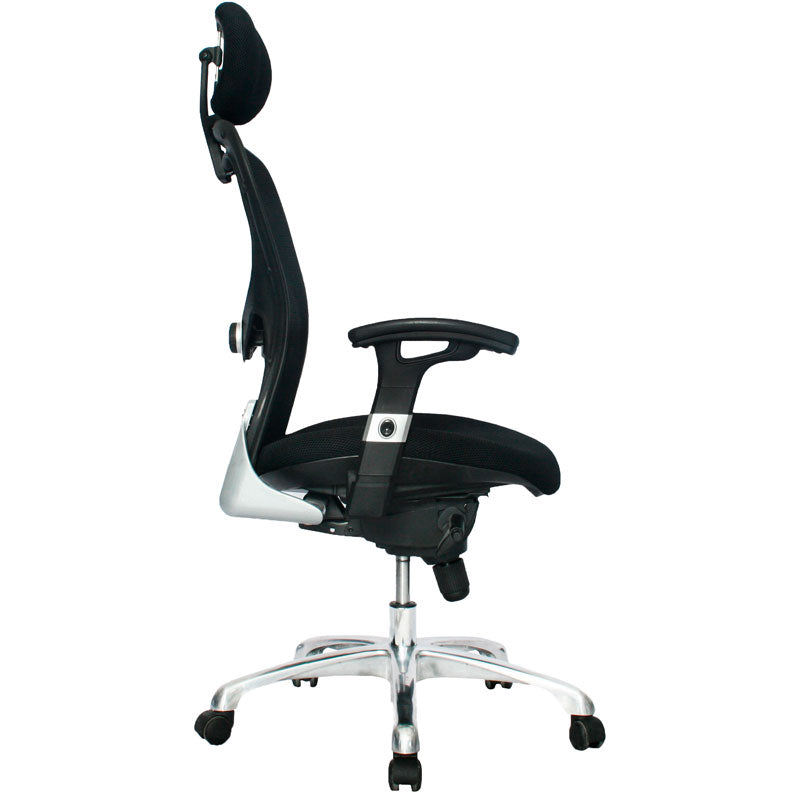 Silla De Oficina Kashy Presidente Negro