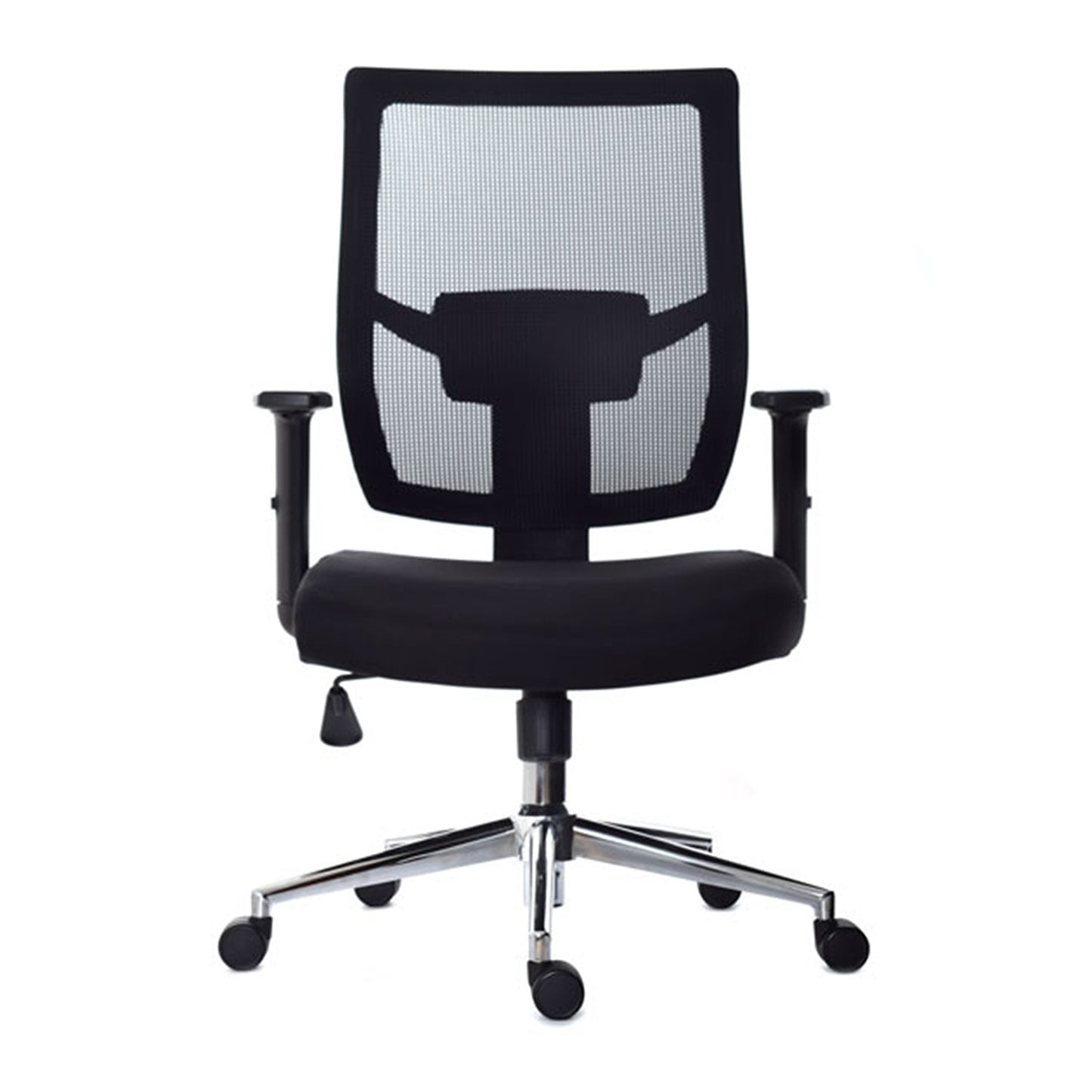 Silla De Oficina Naret Base Cromo Negro