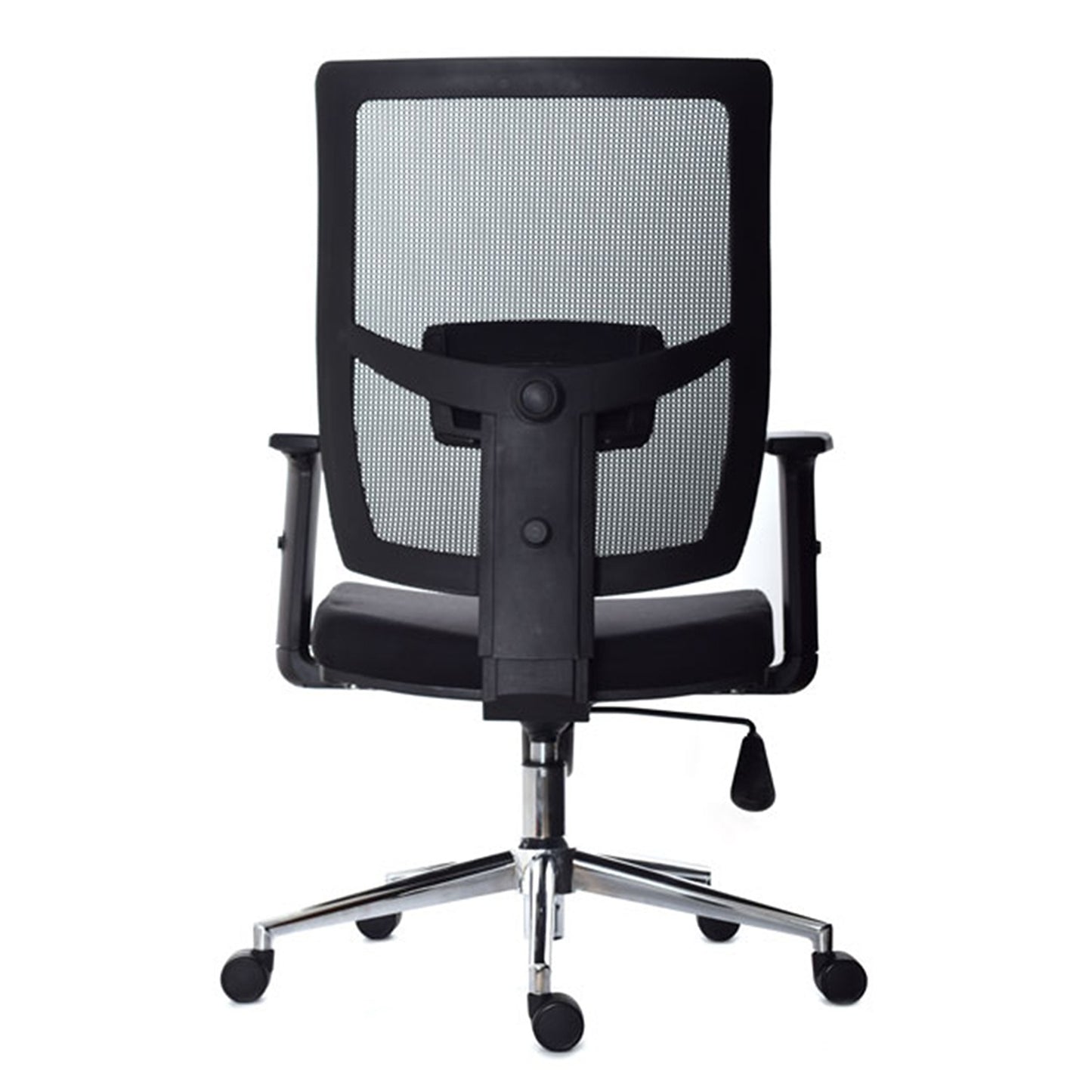 Silla De Oficina Naret Base Cromo Negro
